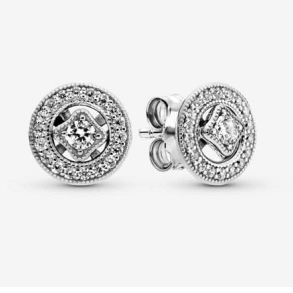 Pandora Jewelry - Pandora Vintage Circle Stud Earrings